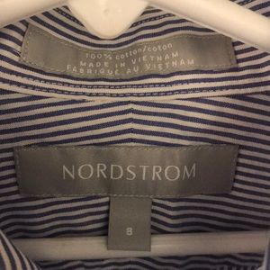 Nordstrom Shirts & Tops - Boys striped blue/white button down shirt Nordstrom Shirts & Tops - Boys striped blue/white button down shirt